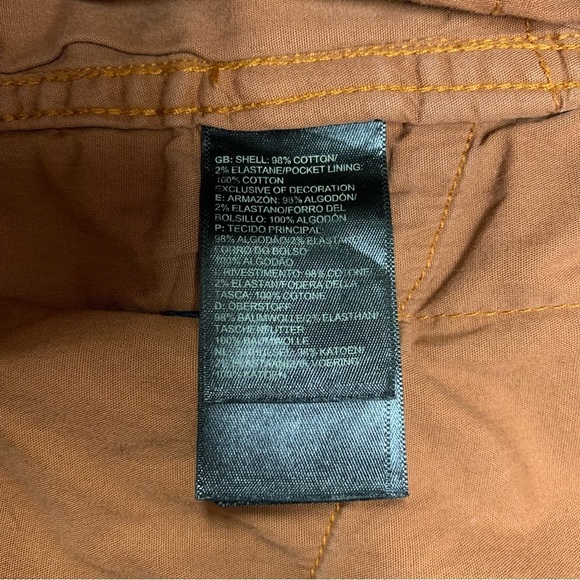 The North Face North‎ Dome Shorts Men's  Size 40 Rust Orange 12" Inseam Gorpcore - Picture 9 of 9